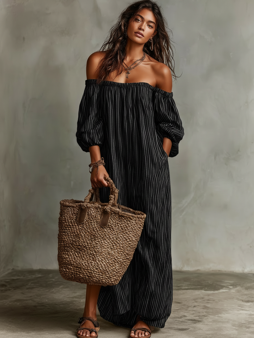 Linen Maxi Dress | Casual Dress
