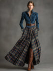 Blue Faux Suede Maxi Dress | Casual Dress
