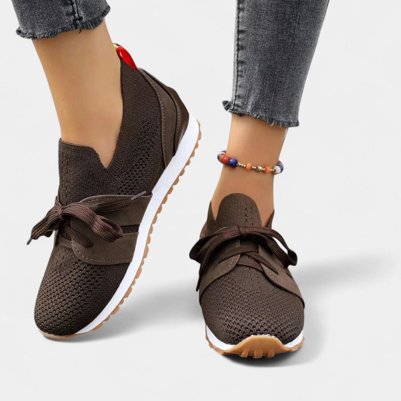 Freya - Orthopaedic Lace-Up Sneakers for Women