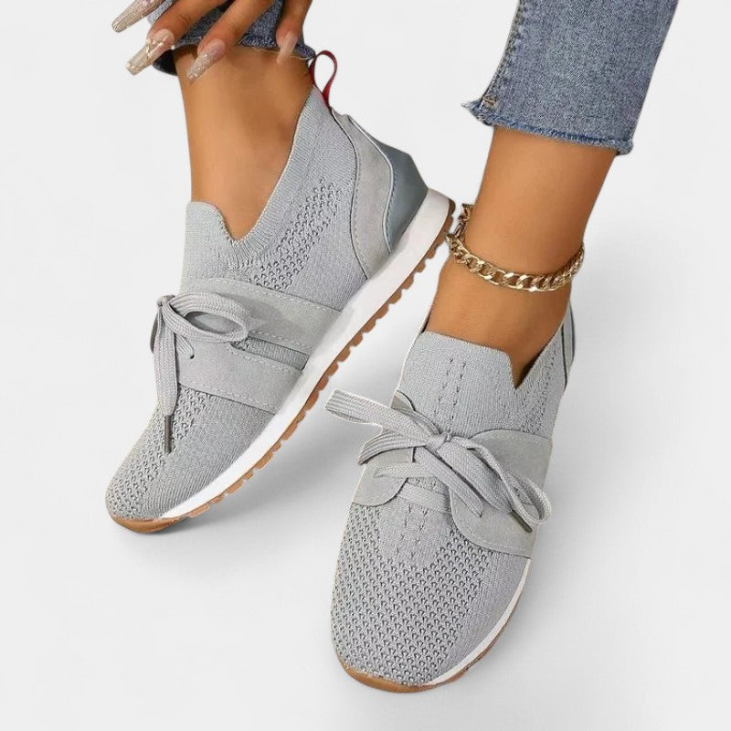 Freya - Orthopaedic Lace-Up Sneakers for Women