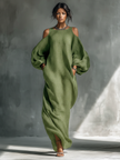 Green Maxi Dress For Women