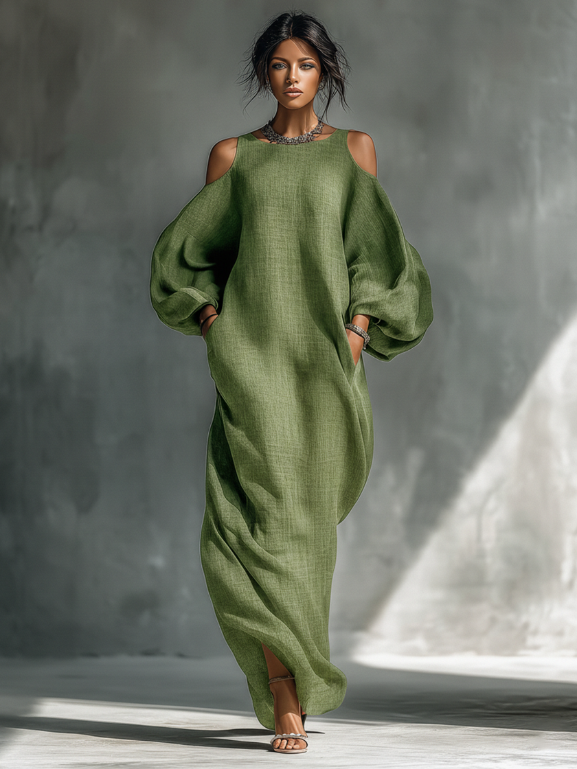 Green Maxi Dress For Women