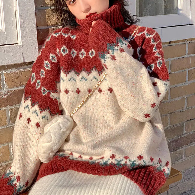 Lily – Christmas Jumper Women’s - Trendy Chic | Knitwear 2