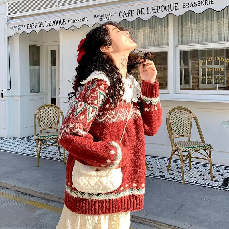 Lily – Christmas Jumper Women’s - Trendy Chic | Knitwear 7