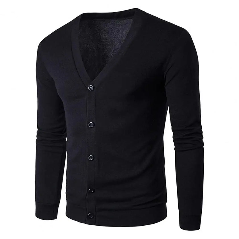 Mason – Men's Cardigan Knitted Slim Fit | Sweater Coat 8