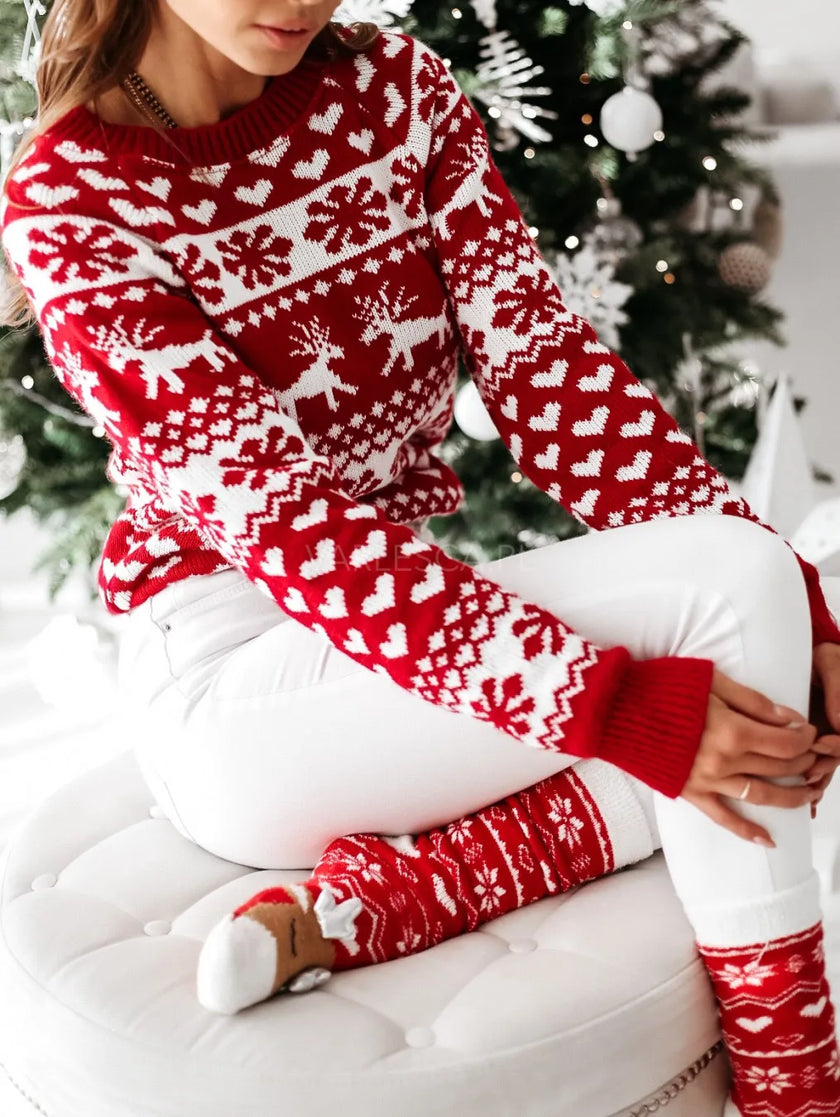 Bella – Christmas Jumper Women’s Cozy Style | Pullover Sweater 8