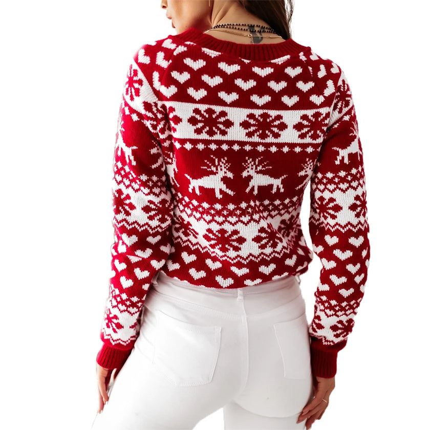 Bella – Christmas Jumper Women’s Cozy Style | Pullover Sweater 5
