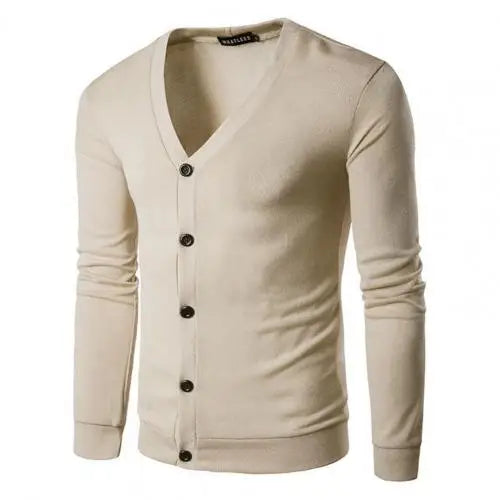 Mason – Men's Cardigan Knitted Slim Fit | Sweater Coat 7