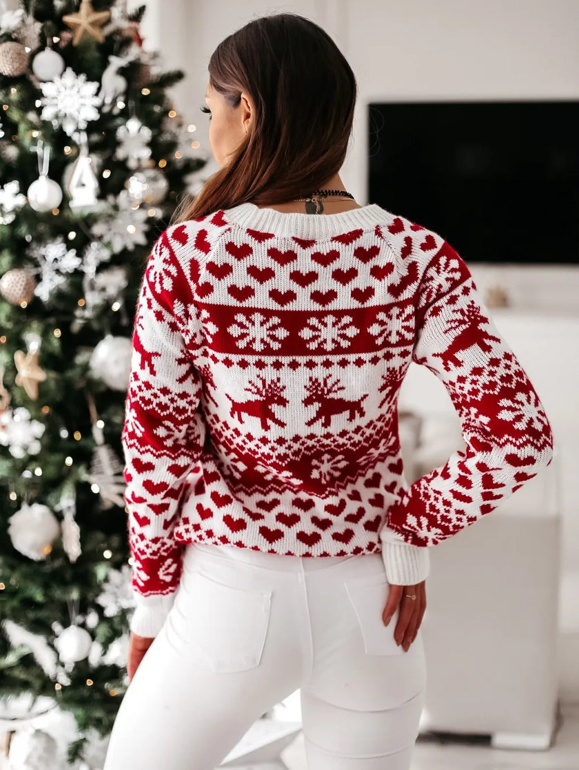 Bella – Christmas Jumper Women’s Cozy Style | Pullover Sweater 2