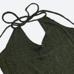 Halter Neck Knitted Women's Mini Dress - Party & Day Style