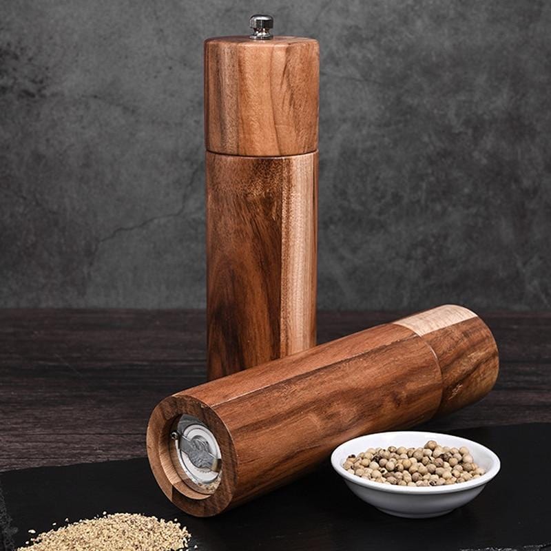 Rheta - Salt and Pepper Mill set made of Acacia Wood