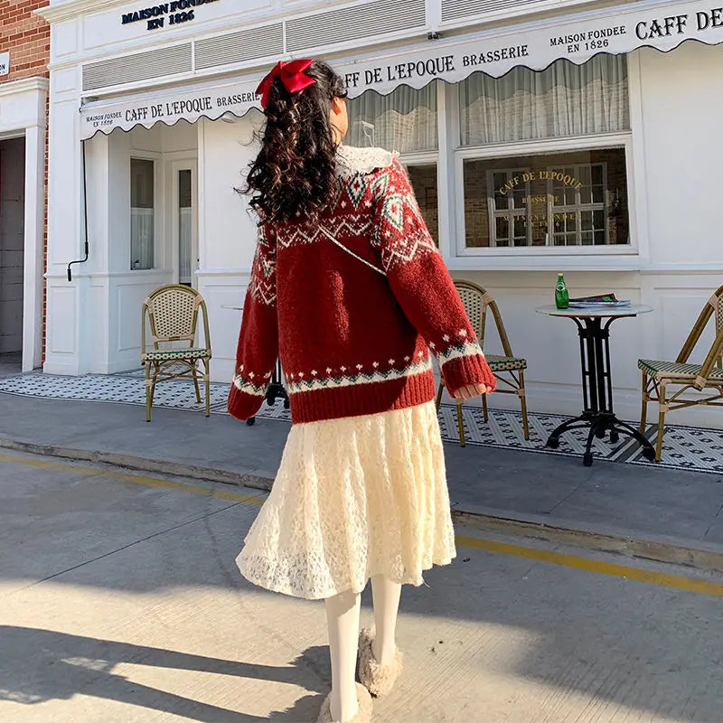 Lily – Christmas Jumper Women’s - Trendy Chic | Knitwear 4