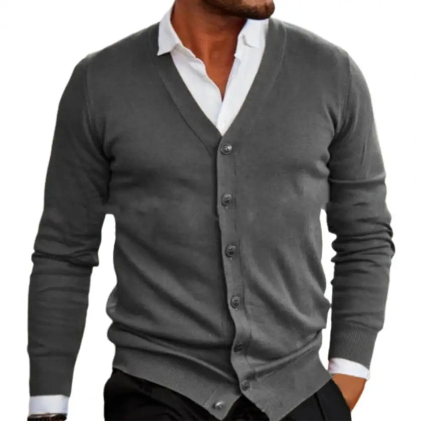 Mason – Men's Cardigan Knitted Slim Fit | Sweater Coat 2