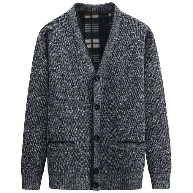 Ethan – Men's Cardigan Knitted Casual Warm Style | Sweater Coat 1