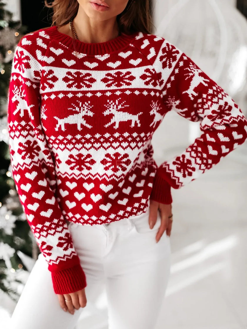 Bella – Christmas Jumper Women’s Cozy Style | Pullover Sweater 4