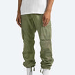 Men's cotton cargo pants with side pockets by FJØRNA, featuring a relaxed fit and durable fabric for everyday wear.