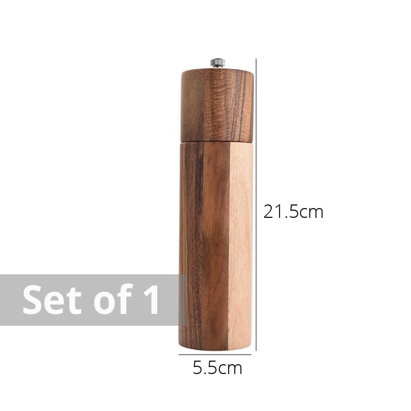 Rheta - Salt and Pepper Mill set made of Acacia Wood