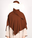 Brun Instant Khimar Headscarf