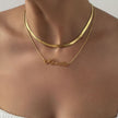 Lily | Herringbone Necklace