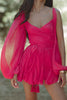 Isla | Elegant Ruffled Dress with Built-In Shorts