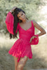 Isla | Elegant Ruffled Dress with Built-In Shorts