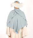 Light Pastel Blue Instant Khimar Hijab