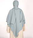 Light Pastel Blue Instant Khimar Hijab