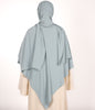 Light Pastel Blue Instant Khimar Hijab