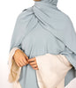 Light Pastel Blue Instant Khimar Hijab