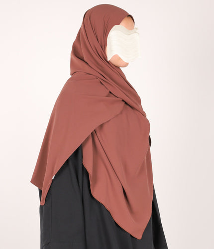 Instant Mocha Khimar Hijab