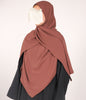 Instant Mocha Khimar Hijab