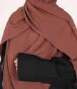 Instant Mocha Khimar Hijab