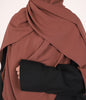 Instant Mocha Khimar Hijab