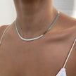 Lily | Herringbone Necklace