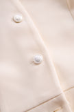 FJØRNA elegant sleeveless button-down plain midi dress for women, showcasing a sleek, minimalist design and smooth fabric.