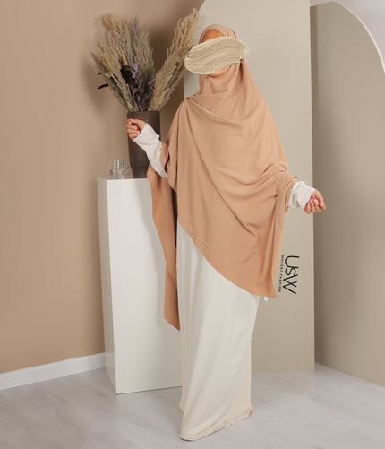 100x200 Latte Pearl Stretch Scarf