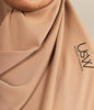 100x200 Latte Pearl Stretch Scarf