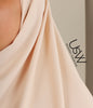 Cream Pearl Stretch Scarf - 100x200 cm