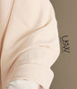 Cream Pearl Stretch Scarf - 100x200 cm