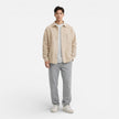 Men's FJØRNA overshirt jacket in classic smart casual fit, featuring a button-up design and versatile style for everyday wear.