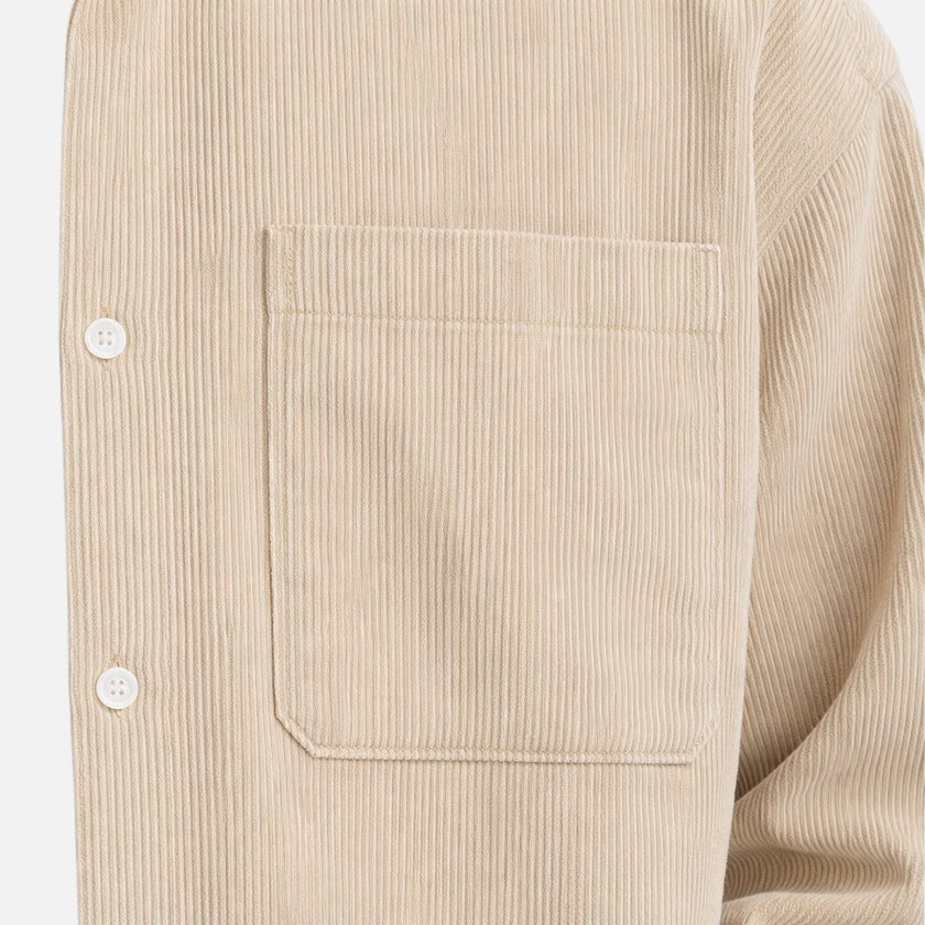 Men's FJØRNA overshirt jacket in classic smart casual style, featuring a tailored fit and versatile design, shown in the image.