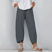 FJØRNA Tarni™ chic summer pants in lightweight fabric, showcasing a relaxed fit with a stylish waistband and vibrant color.