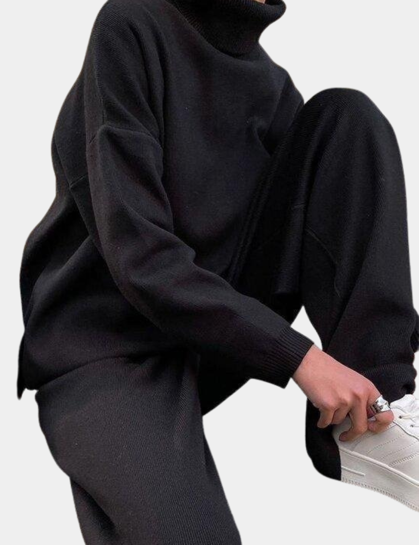 Casual Cotton Set Splicing