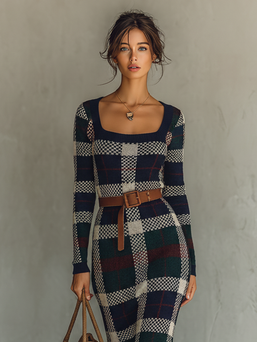 Knit Maxi Dress For Women