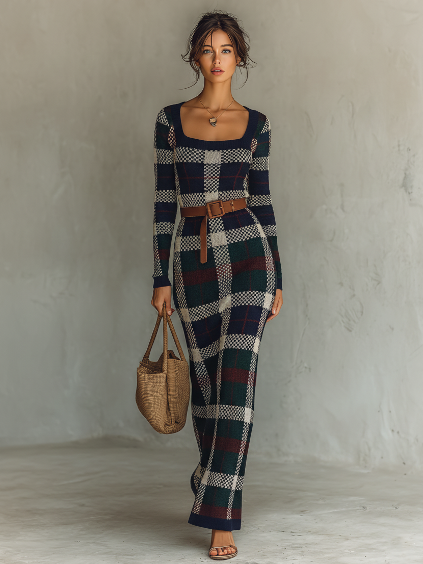 Knit Maxi Dress For Women