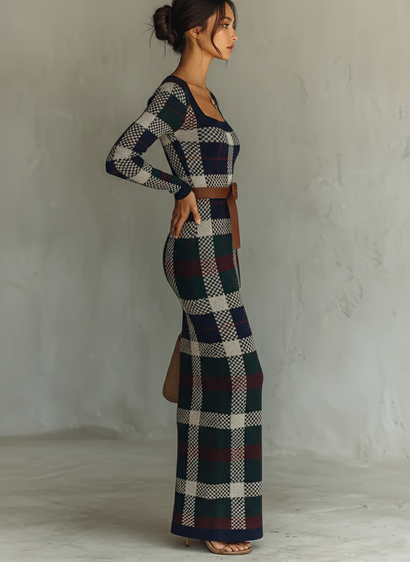 Knit Maxi Dress For Women