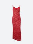 Lace Bodycon Women's Maxi Dress - Evening & Formal Wear