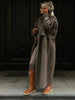 Brown Wool Trench Coat - 2