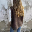 Sofie | Cozy Sherpa Vest with Buttons and Pockets