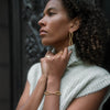 LINDALEN | Bold Forged Gold Statement Bracelet